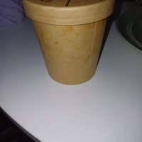 Biodegradable containers at Rak Thai in Melrose