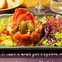 Tomato tartar at Le Cachotier in Carcassonne