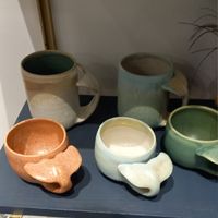 how cute are these mugs??🥺35€ at Grey Street in Barcelona