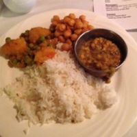 Vegetarian dish at Karma Kitchen in Washington