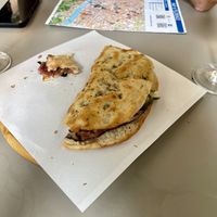 Eggplant, vegan delicious  at La Cranceria in Florence