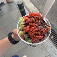 Açai bowl at Oakberry - Baluard in Barcelona