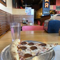 Vegan Pizza Thunder and Lightning ⚡️ 😛  at Sizzle Pie - E Burnside in Portland