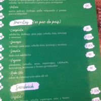 Menú 2 at Casa de la Abuela in Pontedeume