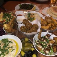 Veganer Mezze Teller at Klara Food Court in Basel