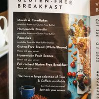Gf breakfast options at Menlo Park Hotel in Galway