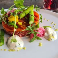 Gegrilde meloen at Colori in Grave