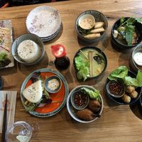 Vegane chicken wings, vegane Shrimps und vieles mehr  at Udum in Cologne