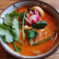 Coconut soup at Udum in Cologne