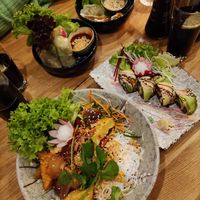 Bowl, Sushi, Sommerrolle und Gyoza at Udum in Cologne