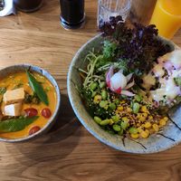 Coconut soup, Pagoda Bowl at Udum in Cologne