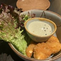 Shrimp with wasabi sauce   at Udum in Cologne