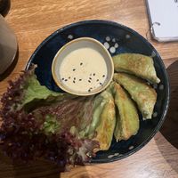 Green Gyoza 🥟  #Veganuary at Udum in Cologne