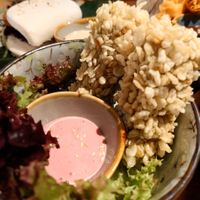 Frittierter Tofu at Udum in Cologne