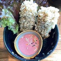 Vorspeise: Raspberry & Tofu  at Udum in Cologne