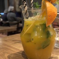 Homemade lemonade (also good)  at Udum in Cologne