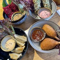 PinkLadies, Raspberry&Tofu, Gyoza, Soy on the Rum  at Udum in Cologne