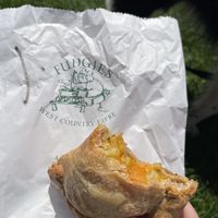 Vegetable vegan pasty | May 2025  at Fudgies in Woolacombe