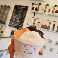 Best ever! at Tondi Gelato in Santa Barbara