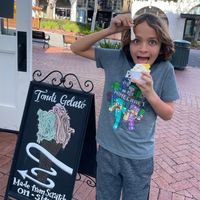   at Tondi Gelato in Santa Barbara