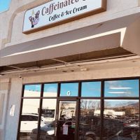 Outside at Caffeinated Cow in Colorado Springs
