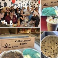 Ice cream at Caffeinated Cow in Colorado Springs