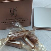 Wrapped mango caramels at EJ Bonbons and Confections in Woodstock