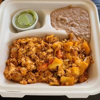 Vegan cowboy breakfast is a must try!!+ at Mr. Natural - East Cesar in Austin