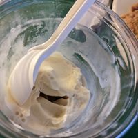 Vegan soy soft serve at Mr. Natural - East Cesar in Austin