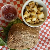 Breakfast sandwich   at Mr. Natural - East Cesar in Austin