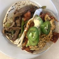 Vegan tacos! at Mr. Natural - East Cesar in Austin