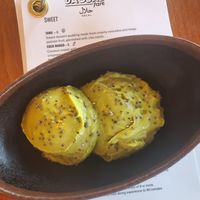 Tamu - Avocado & passionfruit pudding with chia seeds at Baobab Fare in Detroit