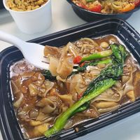 Lad Na - rice noodles in mushroom gravy at Takoi in Detroit
