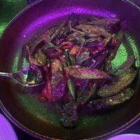 PHAT MAKHEUA sweet and sour eggplant! 🔥 add a side of rice !   at Takoi in Detroit