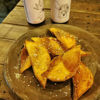 Boniato con especias at Luvina Vegan Bar in Mexico City