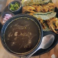 Barbacoa Contla at Luvina Vegan Bar in Mexico City