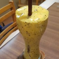 Passion fruit and mint smoothie at Loving Hut - Pak Chong in Pak Chong
