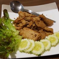 Seitan with black pepper at Loving Hut - Pak Chong in Pak Chong