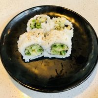 Tempura green bean roll  at BittyFish Sushi in Lynnwood