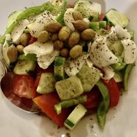 Greek Salad at Paradosiako in Crete