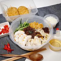 Plant based laksa mazesoba (alliums free) at Menya Kokoro - Suntec in Central Singapore