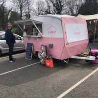 Cute kiosk  at Coop Coffee Co in Belfast