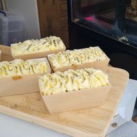 Dolcetto vegan alla vaniglia at Coop Coffee Co in Belfast