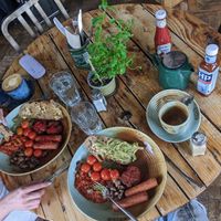 Vegan breakfasts at The Grind Cafe in Sheffield