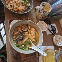 Ramen and pasta of the day (changes every day) at Sarai.Space in Brest