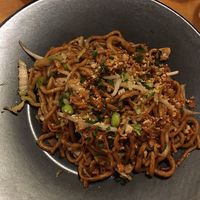 Veggie noodles without eggs at Les Pâtes Volantes in La Rochelle