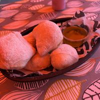 Dough balls   at Grain in Haverfordwest