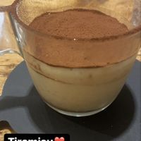 Tiramisu at Aquafaba in Mendrisio