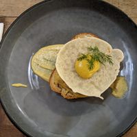 Käseschnitte at Aquafaba in Mendrisio