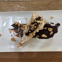 Snickerz Cheezecake at Aquafaba in Mendrisio